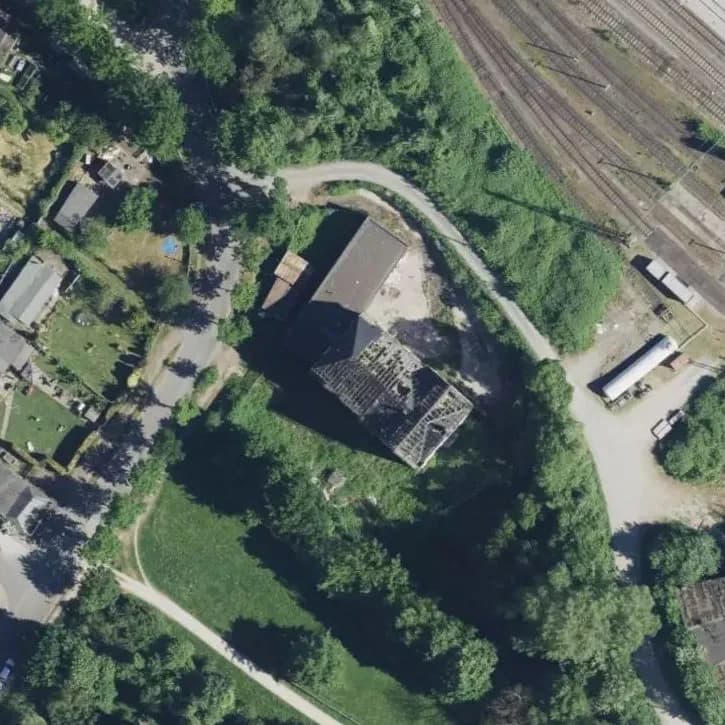 Verlaten Spoorhuis	